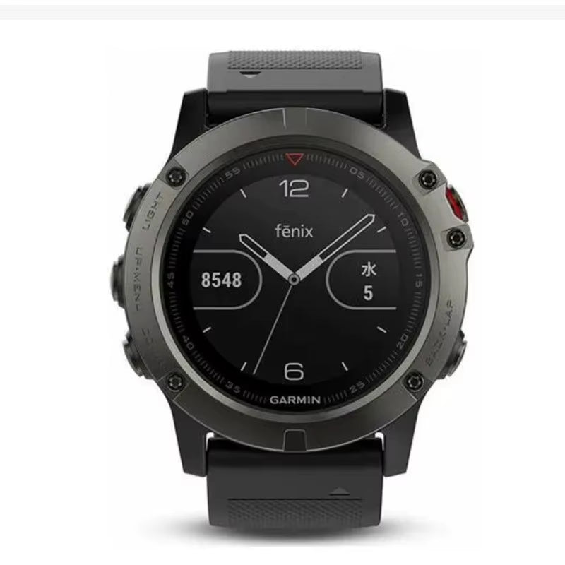 Fenix 5X APAC Heart Rate Monitoring GPS Marathon Smart Watch in English