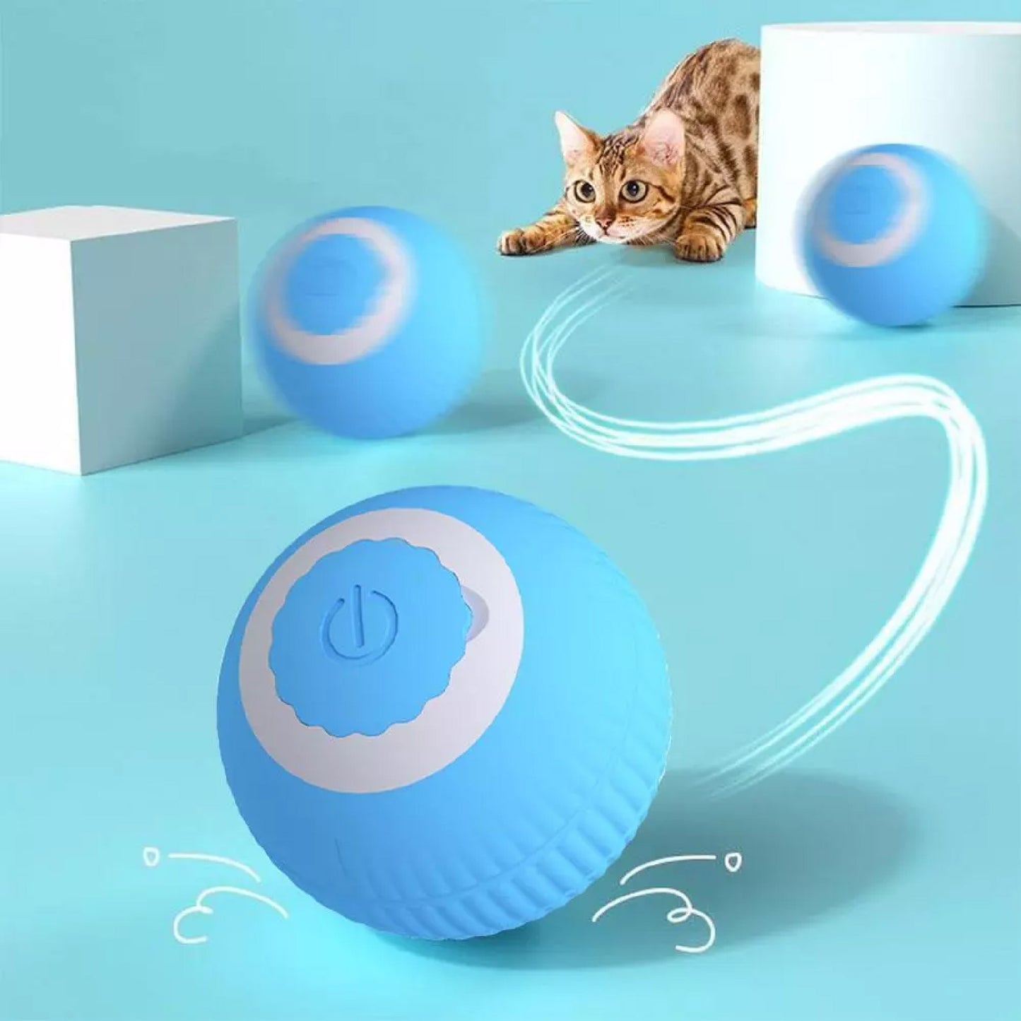 Juguete Pelota Bola Automatica Para Tus mascotas