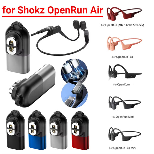 Magnetic Charger Type C Charging Adapter Type C Adapter Type C Charger Cable for Aftershokz Converter for Shokz Openrun Air