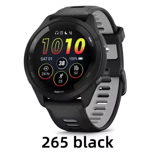 Forerunner265/265S Sports Watch Outdoor GPS Running Fitness Marathon Swimming Chinese Heart Rate Blood Oxygen Monitoring