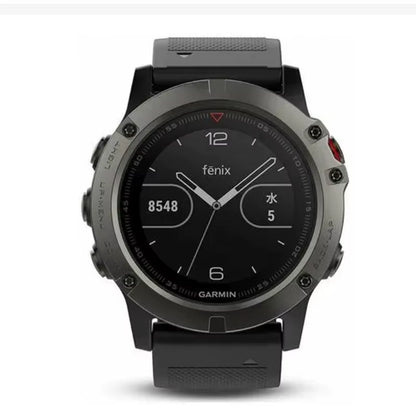 Fenix 5X APAC Heart Rate Monitoring GPS Marathon Smart Watch in English