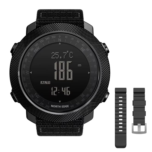 Mens Smart Watch Military Army Clock Compass Altimeter Barometer Pedometer Running Digital Smartwatch Waterproof 50M